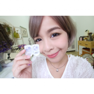 Miacare 美若康矽水膠彩色日拋 綻美紫 Miacare 美若康矽水膠彩色日拋 綻美紫